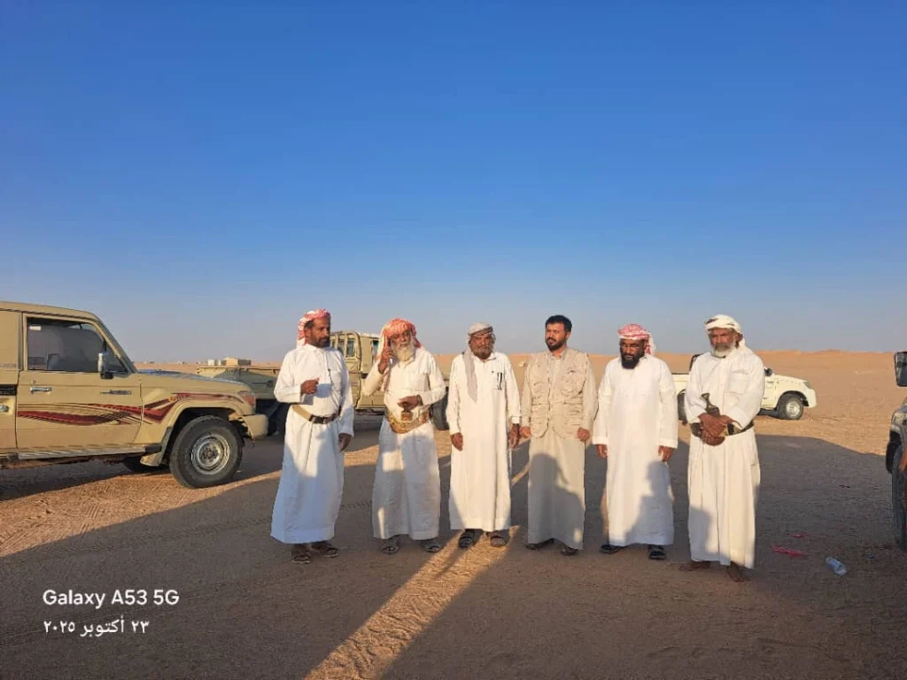 زيارة يوم الخميس إلي مخيمات الحرج شرق الجوف